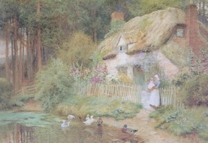 The Duck Pond — Arthur Claude Strachan