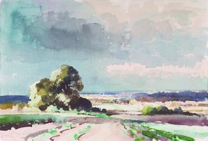 Landscape Near Summerton, Norfolk — Edward Seago