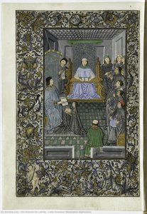 Latin Grammar illustration digitization