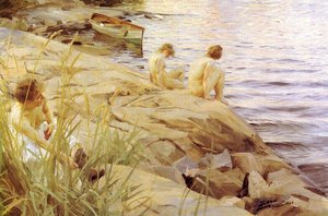 Ute — Anders Leonard Zorn
