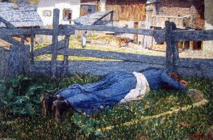 Riposo All.ombra — Giovanni Segantini