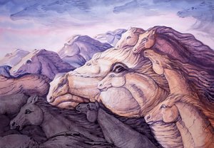 To Run With The Herd — Octavio Ocampo