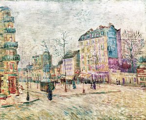 Boulevard De Clichy — Vincent Willem Van Gogh, Impressionism