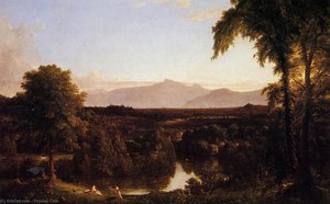 View On The Catskill, Early Autunm — Thomas Cole, Hudson River School