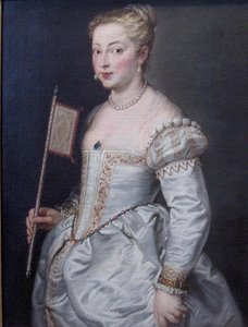 Girl With Fan — Peter Paul Rubens