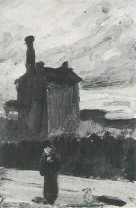Twilight, Before The Storm Montmartre — Vincent Willem Van Gogh