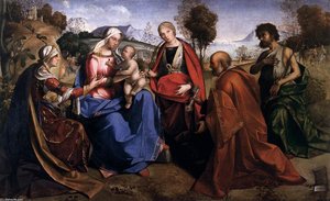 Virgin and Child with Saints