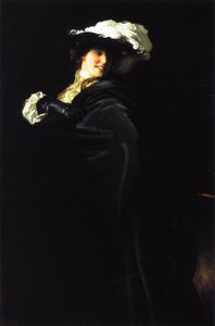 A Vele Gonfie (also Known As Ena Wertheimer) — John Singer Sargent, Contemporary Realism