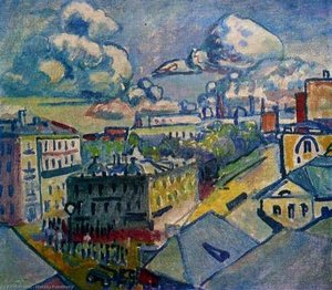 Moscú. Plaza Zubovskaya. Estudio. — Wassily Wassilyevich Kandinsky