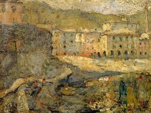 Ville A Contre Soleil — James Ensor, Expressionism