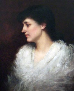 Lady In White — Julian Alden Weir