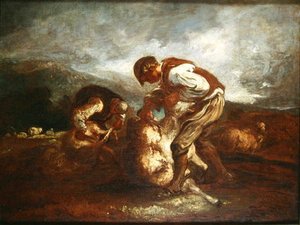 Sheep Shearing — Thomas Barker