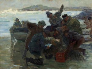 Sketch for 'Cast Up by the Sea'