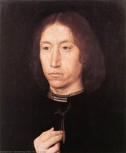 Middle - Portrait Of A Man — Memling, Hans
