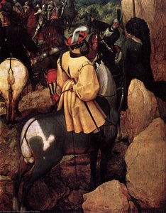 Die Konversion des Paulus (Detail)