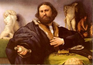 Portrait Of Andrea Odoni — Lorenzo Lotto