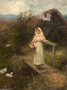 The Mill Stream — Henry John Yeend King