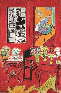 Grand Intérieur Rouge Huile Sur Toile Paris, Musée National D'art Moderne — Henri Matisse, Fauvism