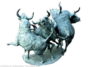 Toros Inquietos Verdes — Heriberto Juárez