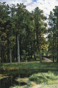 Forest Road — Ivan Ivanovich Shishkin