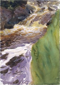 Stürzendes Wasser — John Singer Sargent