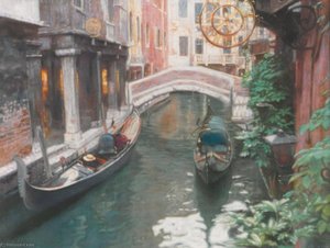 Venice Main Little River Street — Chen Yifei