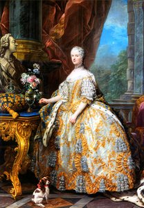 Portrait of Marie Leszczynska, Queen of France
