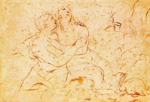Venus And Adonis — Luca Giordano, Baroque