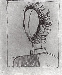 Men's Head — Kazimir Malevich, Neo-suprematism