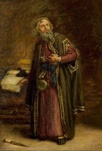 Henry Urwick (1859–1931), as Shylock (from 'The Merchant of Venice')
