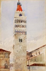 Cathedral Tower, Pistoia, Italy — Cass Gilbert