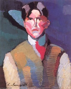 Self-portrait — Jozsef Nemes Lamperth