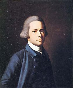 Portrait Of Man In Blue, (painting) — John Singleton Copley
