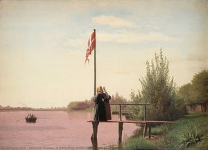 A View From Dosseringen Near The Sortedam Lake Looking Towards The Suburb Nørrebro Outside Copenhagen — Kristjen Kube
