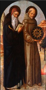 Saint Anthony Abbot And Saint Bernardino Of Siena — Džako Belini