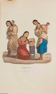 Chippeway Squaws, From The Aboriginal Portfolio — James Otto Lewis