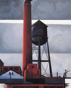 Chimney and Water Tower