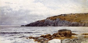 Rocky Coastline — Alfred Thompson Bricher