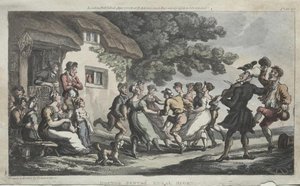 The Rev. Dr. Syntax Rural Sport — Thomas Rowlandson