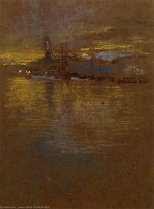 Vista A Través De La Laguna — James Abbott Mcneill Whistler, Tonalismo
