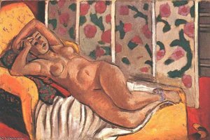 Yellow Odalisque — Henri Matisse, Fauve Expressionism