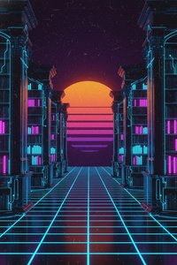 The Infinite Archive Of Neon Solitude — Fabien Fournier