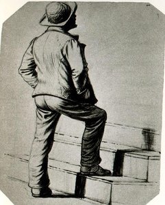 Study Of A Figure 9 — George Caleb Bingham