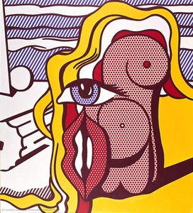 Weibliche Figur — Roy Lichtenstein, Pop-art