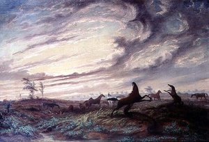 Horses Of The North Australian Expedition — Thomas Baines