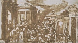 The Sacrifice Of Polyxena, Or Uncovering Achilles Odysseus At The Court Of Lycomedes — Sebastiano Ricci