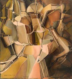 The Passage From Virgin To Bride, — Marcel Duchamp, Cubism