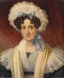 Portrait of a Lady with lace bonnet