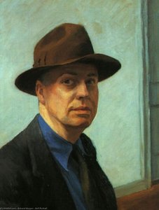 Self Portrait — Edward Hopper, American Realism