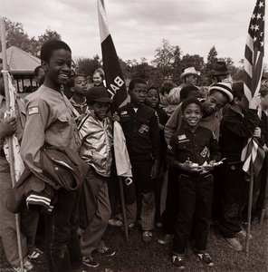 Awards Ceremony For Boy Scouts, Patterson Park, From The East Baltimore Documentary Survey Project — Elinor Cahn